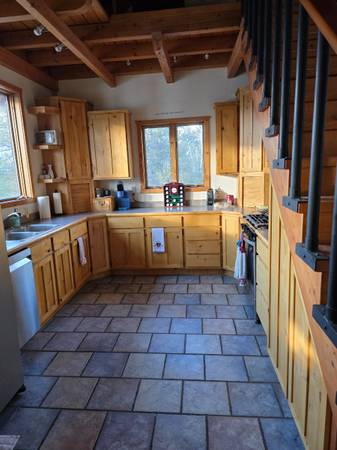 I have a furnished room with separate bath 1 garage space 1