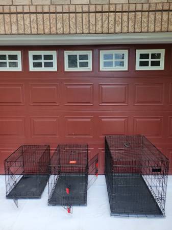 Pets Crates Cages 24", 30", 36" 1