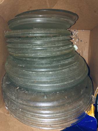 Microwave Replacements Glass Platters Various Sizes 1