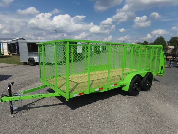 6.4 X 16 HIGHSIDE UTILITY TRAILER 4' 2025 1