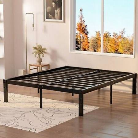Brand new queen size metal bed frame 1