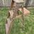 Used Vintage 4 Foot Folding Wood Step Ladder (3 AVAILABLE) 8 thumbnail