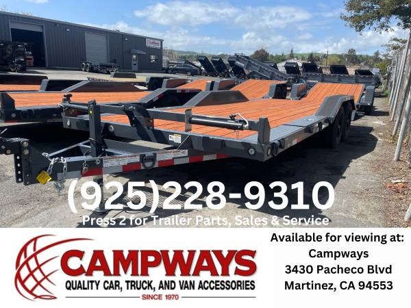 Fabform/Versatile 8×20 10K Rock Crawler Flatbed Trailer 1