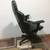 Gaming chair- black leather-works like office chair-adjustable 9 thumbnail