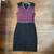 Tory Burch Avalon Beaded Two-Tone Knit Dress Merino Wool-Size XS 2 thumbnail