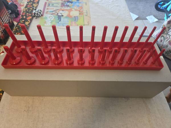 Snap-on 1/2" drive socket tray 1