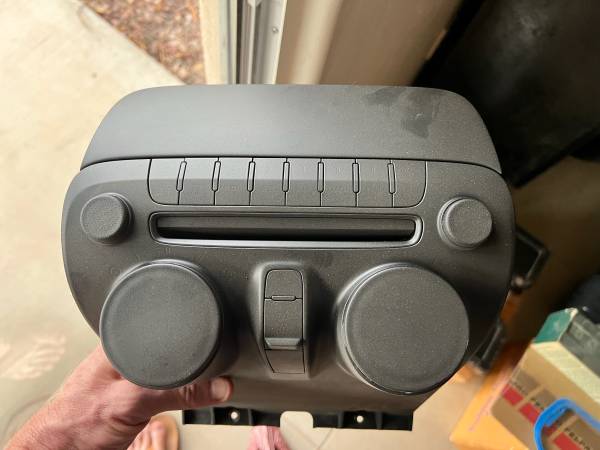 2010-2015 Camaro radio delete panel 1