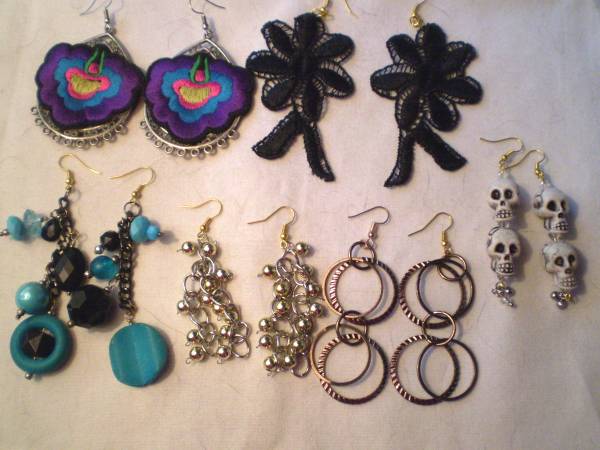 Handmade 6 earrings take all for $5 1