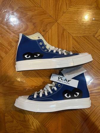Comme des Garçons PLAY x Chuck 70 High 'Blue Quartz' talla 8 - $130 (West Hollywood)63471347890689120