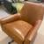 West Elm leather swivel chair 2 thumbnail