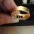14KT GOLD 3 DIAMOND MEN'S RING SIZE 13+ 14 thumbnail