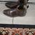 Men's Dress boots dark brown leather size 9 5 thumbnail