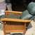 2004 Stickley Oak Leather Spindle Morris Recliner (Dark Green): asking 5 thumbnail