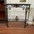 1930s Iron Base Console Table 1 thumbnail