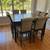 Counter-Height Dining Table Set with 8 Chairs – 60” x 60” ( 1 thumbnail