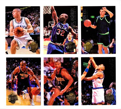 ONLY $25 A 1994-95 Ultra Basketball Card Set Jason Kidd Grant Hill RC 1