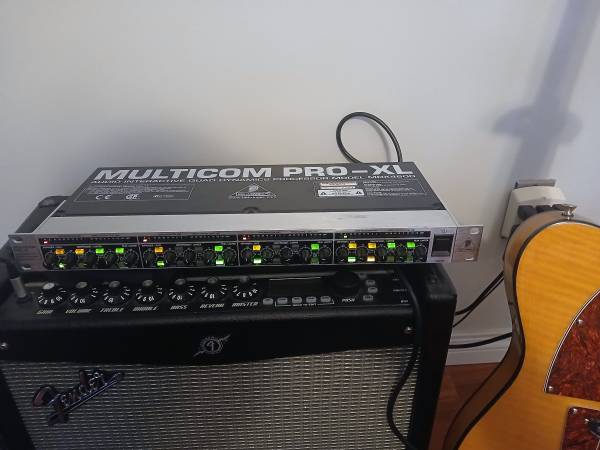 Behringer Multicom Pro-XL 4 Channel Processor 1