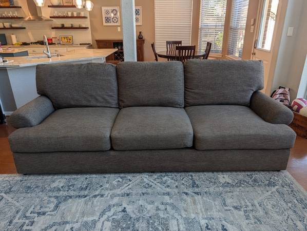 Bernhardt brown sofa 1