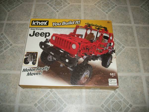 K'NEX Jeep Wrangler Model with Motor 1