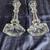 Like new 2 Iconic vintage 8 1/4" Crystal Candlesticks 4 thumbnail