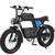 1500W / 40mph Electric ebike, Full Dual Suspension, Basket 12 thumbnail