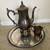WM Rogers and Son silver plated coffee pot, platter and creamer 1 thumbnail