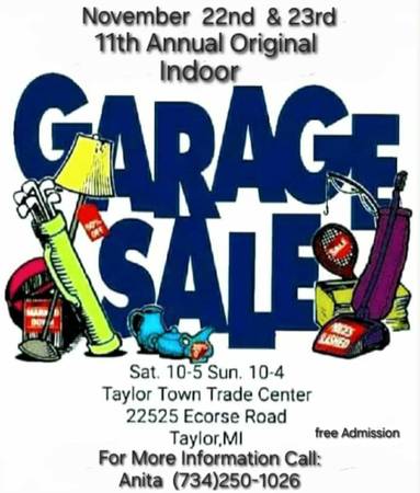 11th Annual Indoor Garage Sale 1