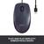 Logitech M100 Wired USB Mouse - Gray - NEW 3 thumbnail