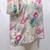Vintage 100% Silk Floral Keyhole Blouse by Clio - Women's M 2 thumbnail