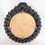 Vintage Wall Mirror with Ornate Black Cast Iron Frame 4 thumbnail