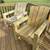 Handmade Modern Adirondack Fireside Patio Chairs - Set of 2 - $350 3 thumbnail