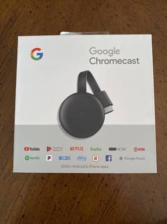 Chromecast - Streaming Media Player in 1080p 1