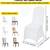 White Chair Covers (Spandex - Fitted). 1 thumbnail
