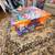 Graffiti style painted coffee table with two large drawers 5 thumbnail