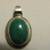 Natural Turquoise Pendant in 925 silver 1 thumbnail