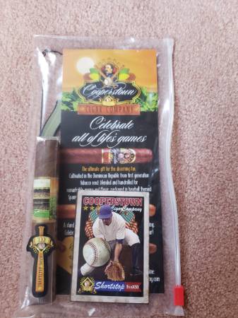 NIP!! Cooperstown NY Cigar Company Baseball Card Cigar Etc. 1