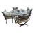Kreiss Mykonos Patio Table and Chairs 1 thumbnail