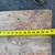 Antique rustic painted bench 8 thumbnail