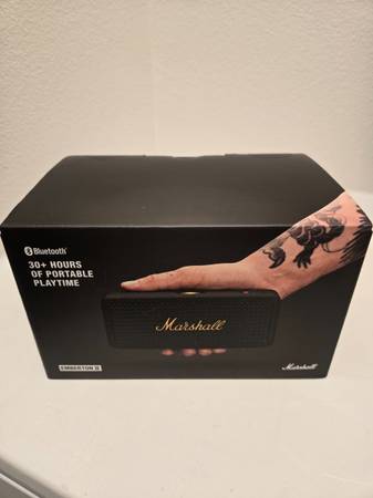 Sealed Marshall Emberton Bluetooth Speaker 1