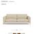 Interior Define Gaby 2 - Sear Sofa - Natural Linen (Burlap) Couch (2k OFF) - Goo 4 thumbnail