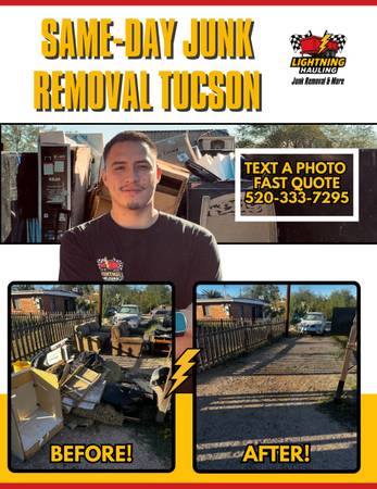 Junk Removal (520)-333-7295 1