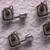 Vintage  Fender  "F" Logo Tuners Complete Set 6 thumbnail