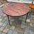 Vintage Samsonite folding card table with faux walnut vinyl top A209 2 thumbnail