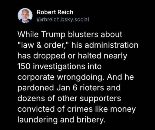 While Trump Blusters About 'Law And Order'... 1