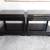 Ralph Lauren Chinoiserie Satin Black Pagoda Side Tables w/ Drawers 1 thumbnail