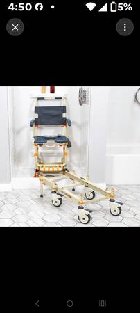 shower buddy with its own wheelchair 1