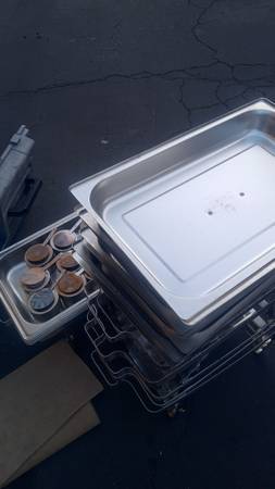 Stainless Chafers NSF (6) 1