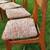 5x Mid Century Danish Teak Floating Style Dining Chairs MCM Modern 7 thumbnail