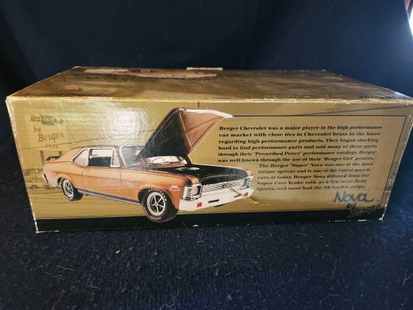 1/18 gmp シボレー スーパーノバ SS by Berger No8027 Diecast 1/18 GMP 1970 SUPER NOVA – Berger Chevrolet – NEUF