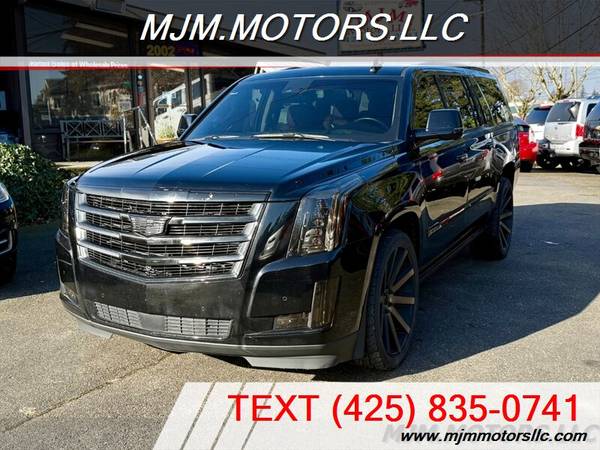 **2016** CADILLAC ESCALADE ESV PREMIUM COLLECTION, LUXURIOUS, POWERF - $18,99563623420770945121